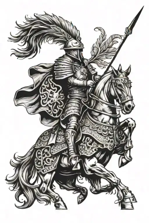 Polish Winged Hussar Warrior
