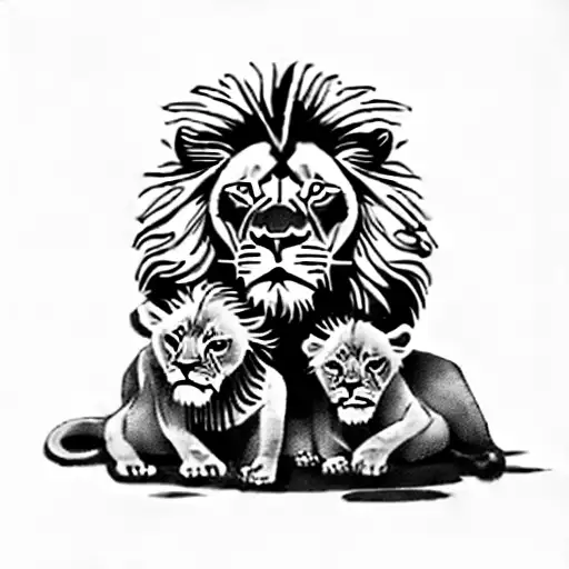 A Lion Family