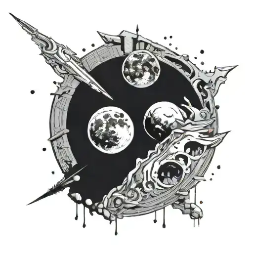 Illustrative Depiction Of Moon Titan Surface