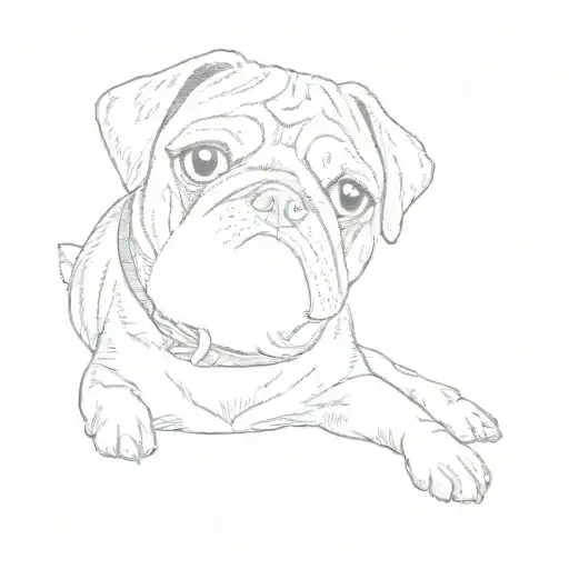 A Pug Dog