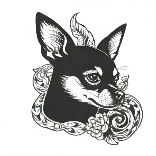 A Powerful Feminist Symbol Incorporating A Chihuahua In A Unique Way