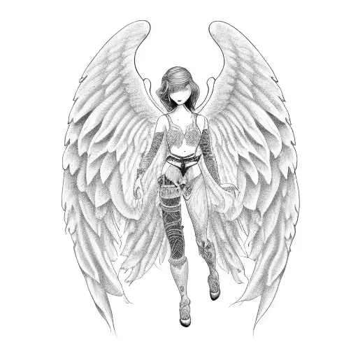 Angel And Demon Loving Each Other