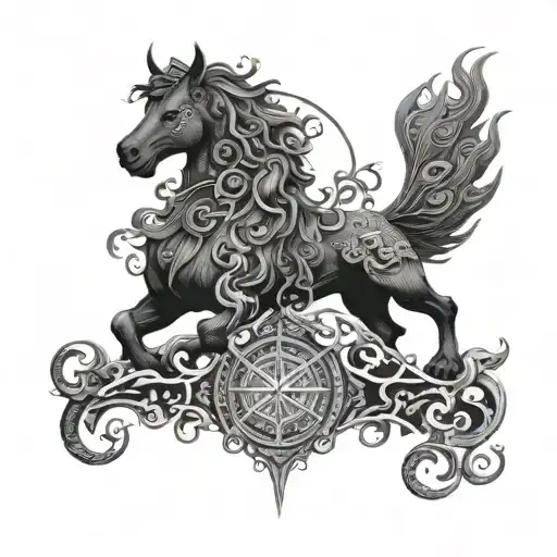 Nordic Tatto Gods All The Heavens All