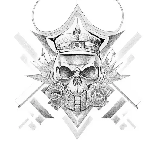 Combine Elements Of The Client's Favorite Religion With A Military Theme