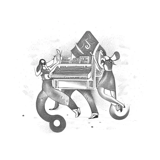 A Vibrant And Energetic Music Festival Scene With Musicians And Dancers