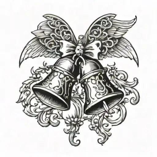 Silver Bells And Angel Wings