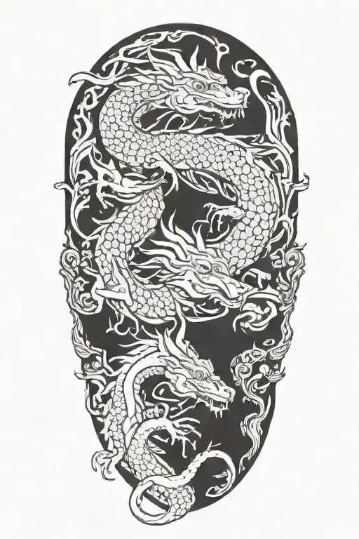 Combine Elements Of Tom Of Finland And Dragon Imagery Into A Unique Tattoo Design