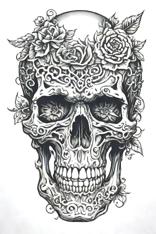 Japan Skull Soft Shading