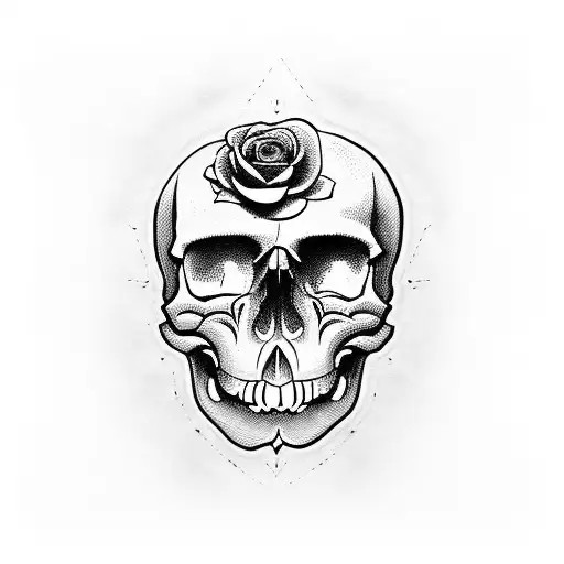 Skull And Roses