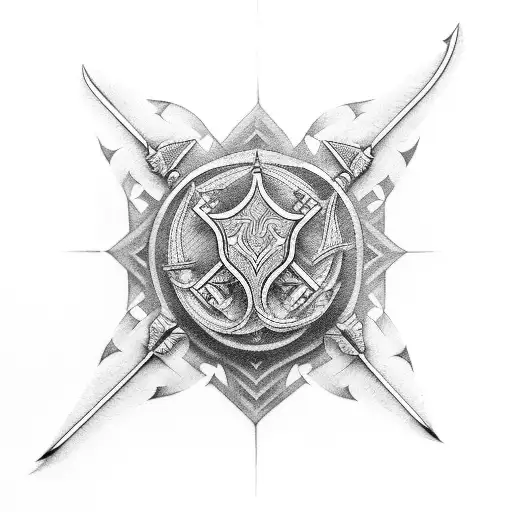 A Sword With Money Paper