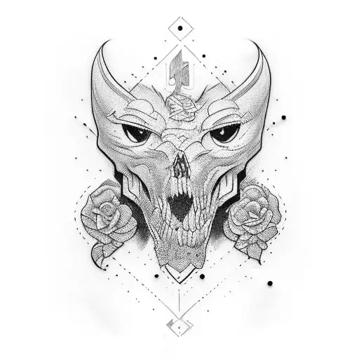 Black Tattoo With The Theme Art Saves Lives