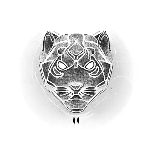 A Coffee Bean Morphing Into A Sleek Panther