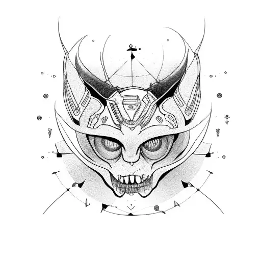 Astronauto Full Body With Very Black Lines