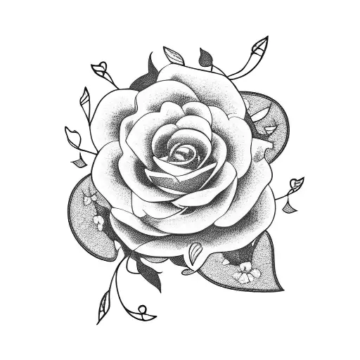 A Guitar Vine With Flowers And Leaves As Strings