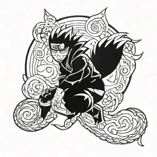 Naruto Fox Evil Full Size