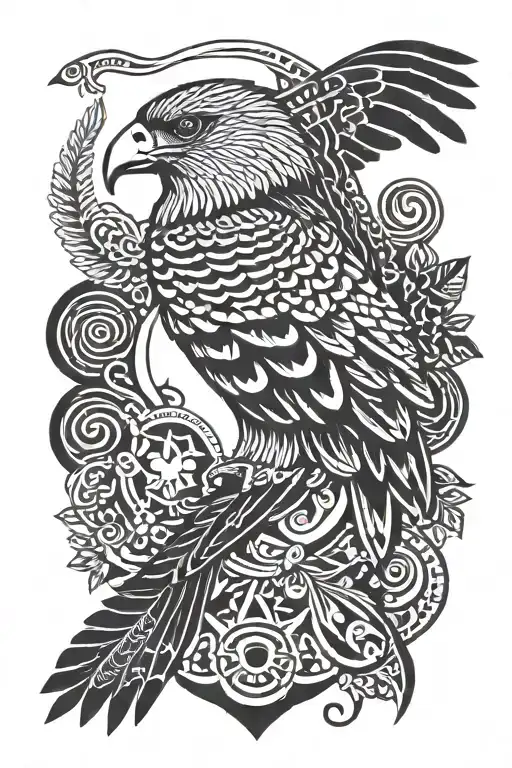 Caracara Designed Entirely Using African Adinkras Instead Of Lines