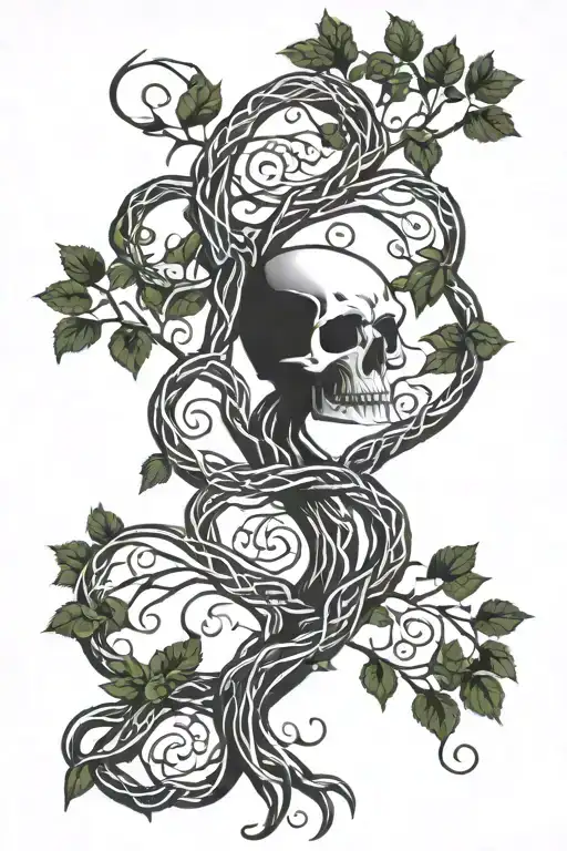 Poison Tree With The Celtic Knots Incorporated Within