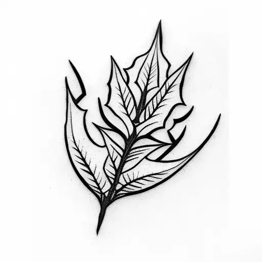 Dragon Age Elfroot Plant Woodcut