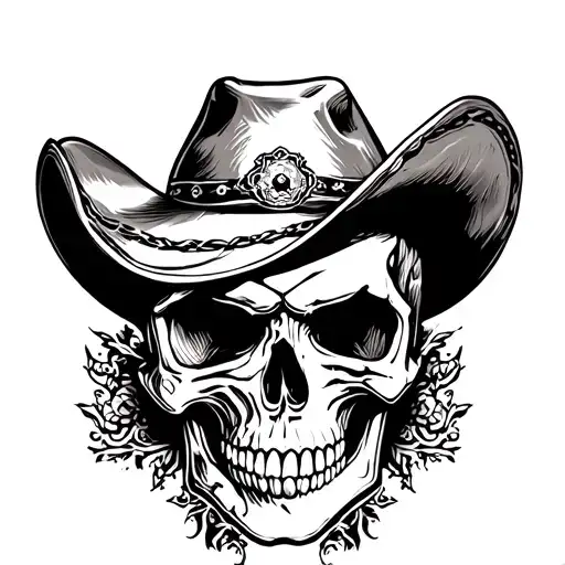 Cowboy Skull