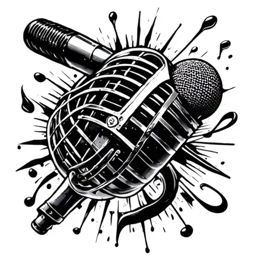 Mic Music With A Pebble Dropping