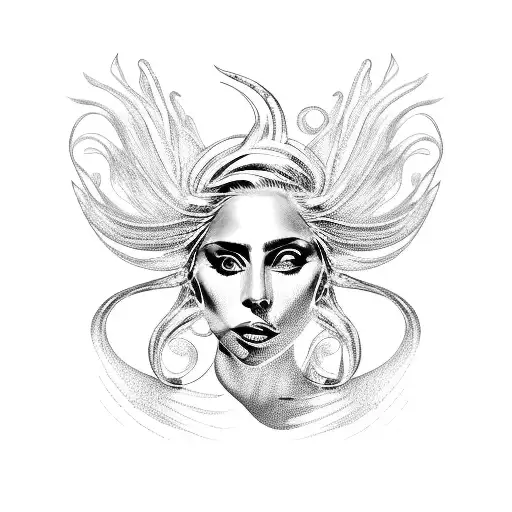 Lady Gaga As A Mermaid