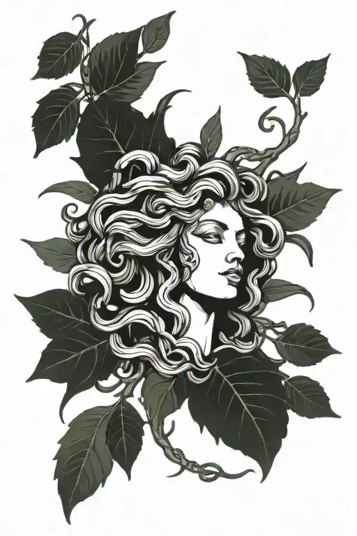 Medusa Olive Branches