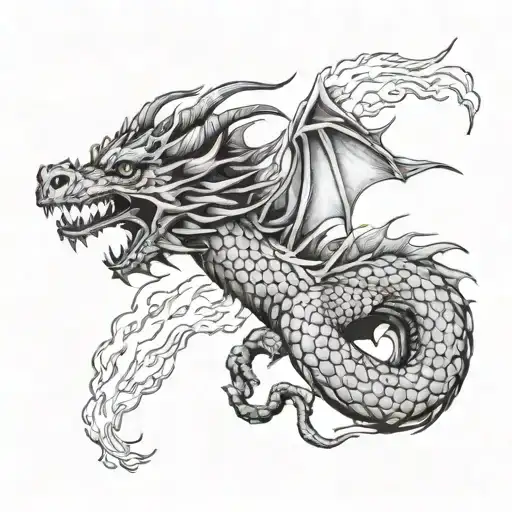 Dragon Breathing Fire