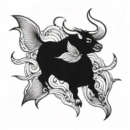 A Mixture Of A Fish And A Bull