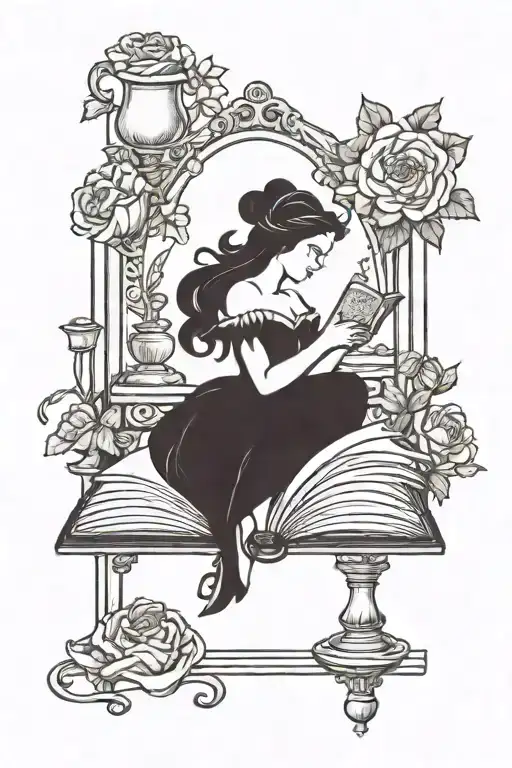 Beauty And The Beast Belle Book Lover