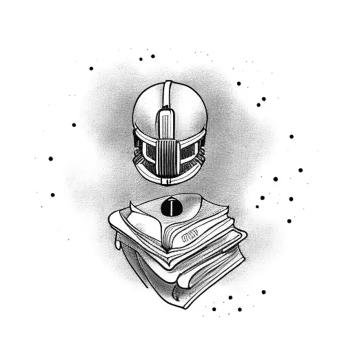 A Tattoo Inspired By Music And Books