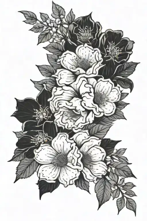 Birth Month Flower Bouquet