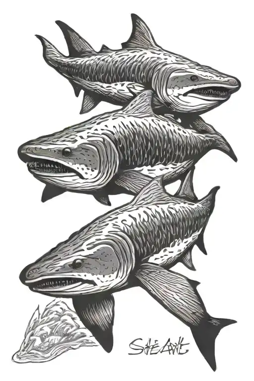 Greenland Shark Swimming