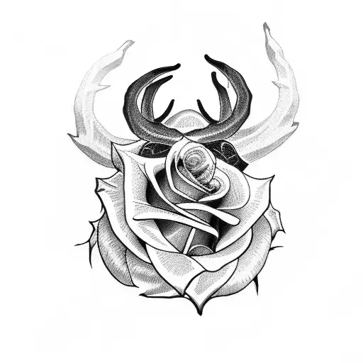 Rose With Long Horns
