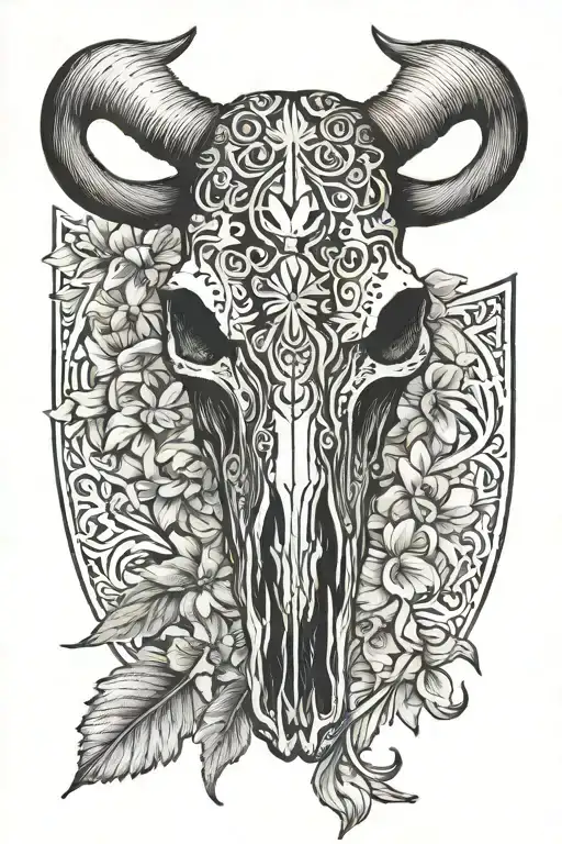 South Western Cow Skull