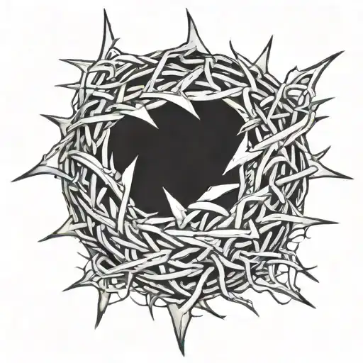 Crown Of Thorns Wrapped