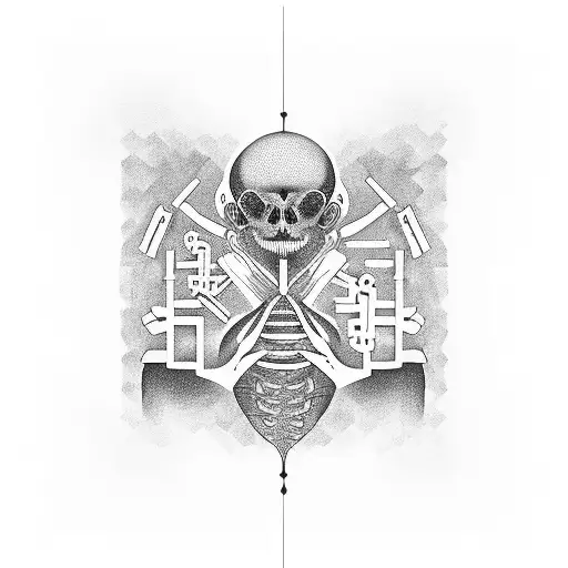 A Meditating Surgeon Surrounded By Music Notes