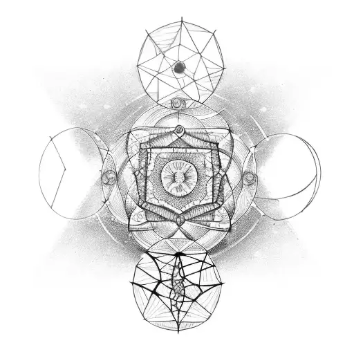 A Unity Symbol Made Up Of Interconnected Dreamcatchers
