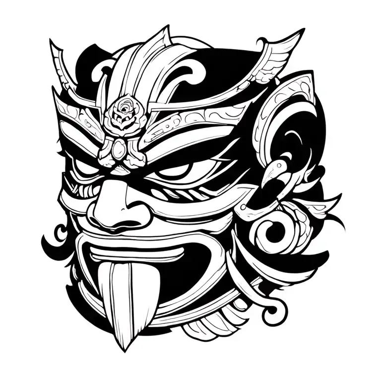 Samurai Mask