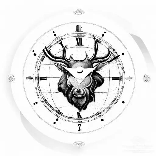 Judge Stag Clock