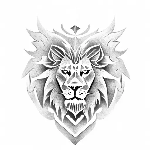 Winged Lion With A Sword