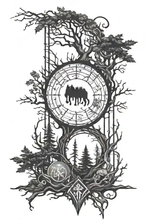Forest And Runes