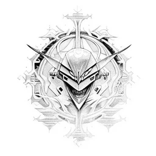 A Fusion Of Evangelion And Dark Fantasy Elements