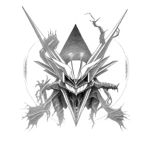 A Fusion Of Evangelion And Dark Fantasy Elements