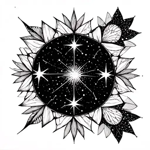 A Constellation Of Stars Shining