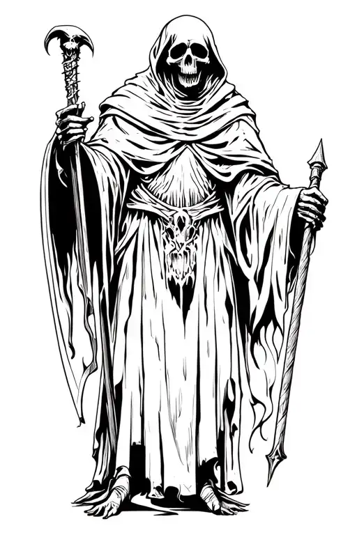 Grim Reaper Standing