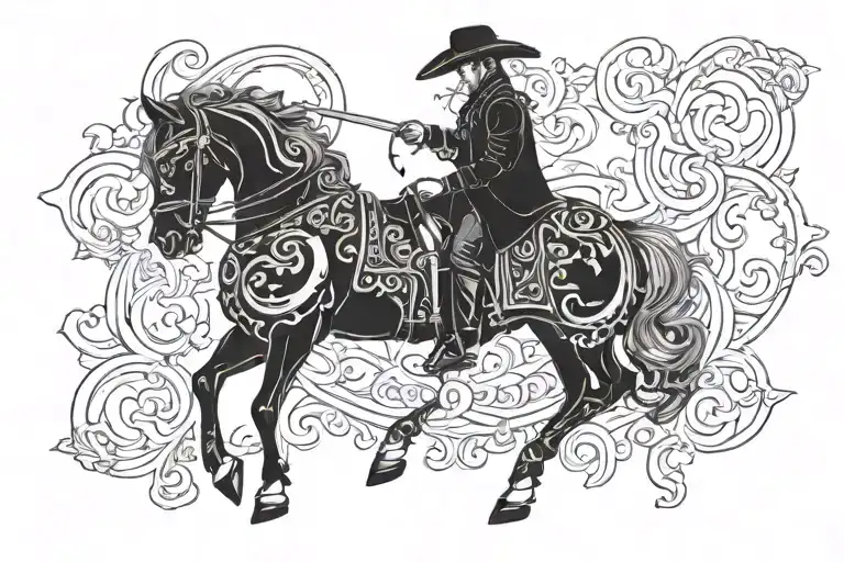 Word Matador In Gothic Style