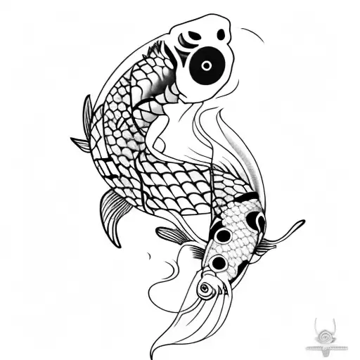 Japanese Koi Fish