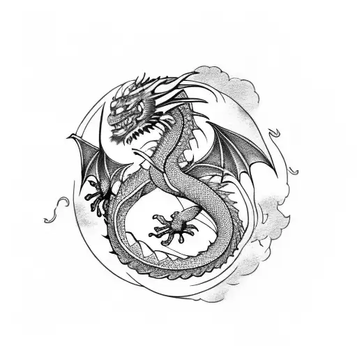 Dragon With Yin