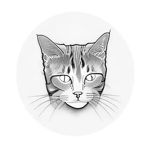 Logistics-themed Cat Exploring The World