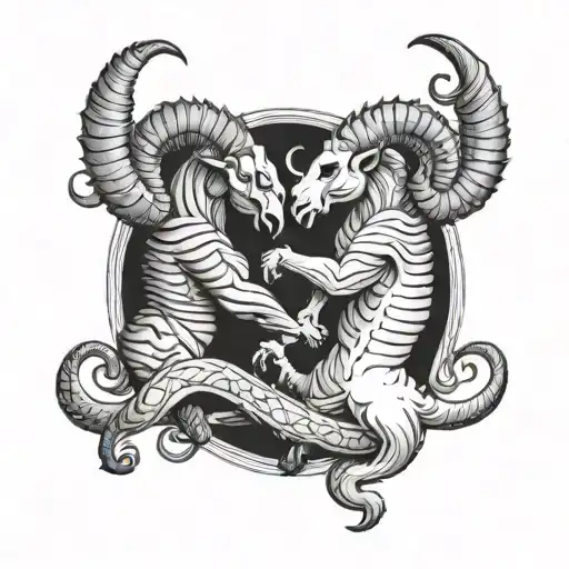 Aries And Scorpio Locked In Battle